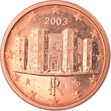 Italy, Euro Cent, 2003, Rome, MS(65-70), Copper Plated Steel, KM:210