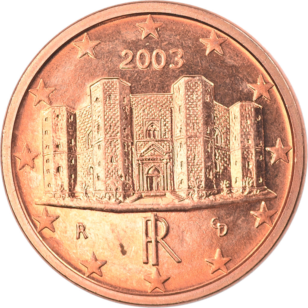 Italy, Euro Cent, 2003, Rome, MS(65-70), Copper Plated Steel, KM:210
