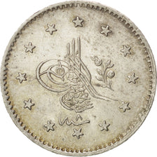 TURKEY, Kurush, 1846, Qustantiniyah, KM #671, MS(60-62), Silver, 1.22