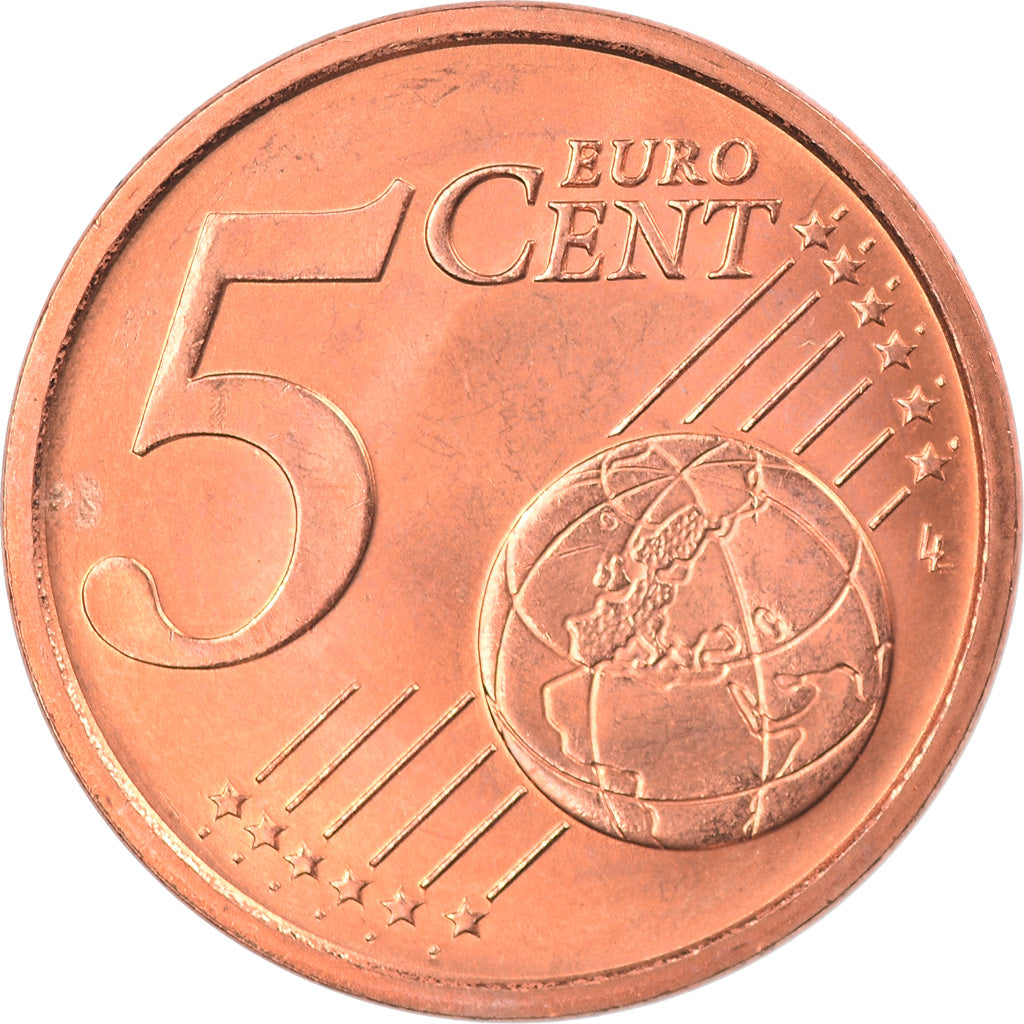 Italy, 5 Euro Cent, 2003, Rome, MS(65-70), Copper Plated Steel, KM:212