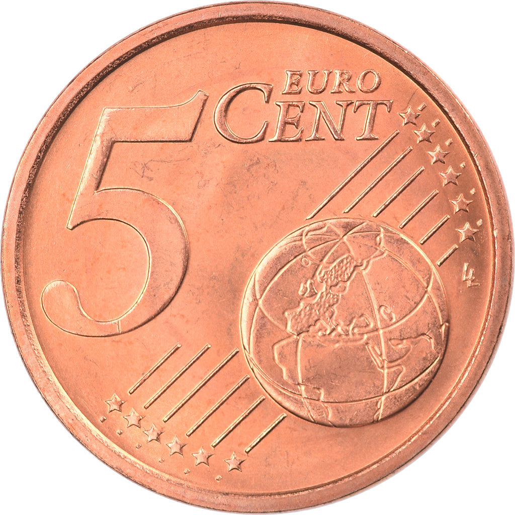 Italy, 5 Euro Cent, 2003, Rome, MS(65-70), Copper Plated Steel, KM:212