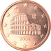 Italy, 5 Euro Cent, 2004, Rome, MS(65-70), Copper Plated Steel, KM:212