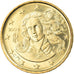 Italia, 10 Euro Cent, 2004, Rome, FDC, Latón, KM:213