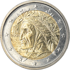 Italy, 2 Euro, 2004, Rome, MS(65-70), Bi-Metallic, KM:217