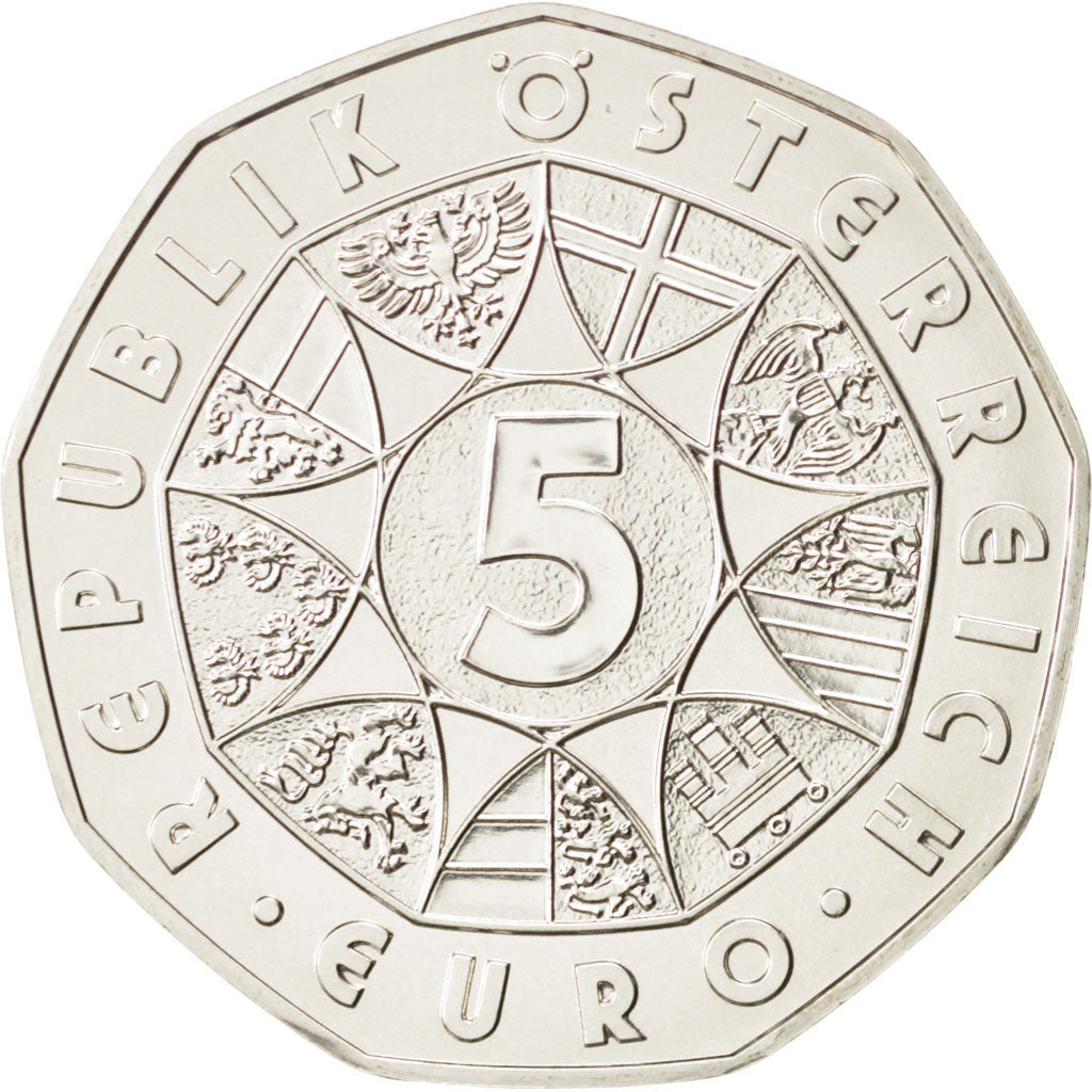 AUSTRIA, 5 Euro, 2006, Vienna, KM #3131, MS(63), Silver, 28.5, 9.99