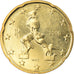 Italy, 20 Euro Cent, 2006, Rome, MS(65-70), Brass, KM:214