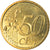 Włochy, 50 Euro Cent, 2006, Rome, MS(65-70), Mosiądz, KM:215