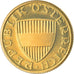 Coin, Austria, 50 Groschen, 1987, Proof, MS(65-70), Aluminum-Bronze, KM:2885