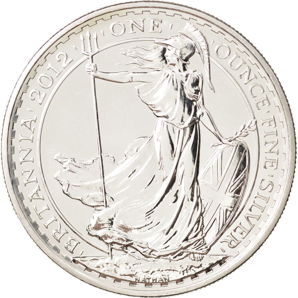 GREAT BRITAIN, 2 Pounds, 2012, British Royal Mint, KM #1029, MS(64), Silver,...