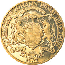 Coin, Austria, 20 Schilling, 1987, Proof, MS(65-70), Copper-Aluminum-Nickel