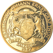 Moneda, Austria, 20 Schilling, 1987, Proof, FDC, Cobre - aluminio - níquel