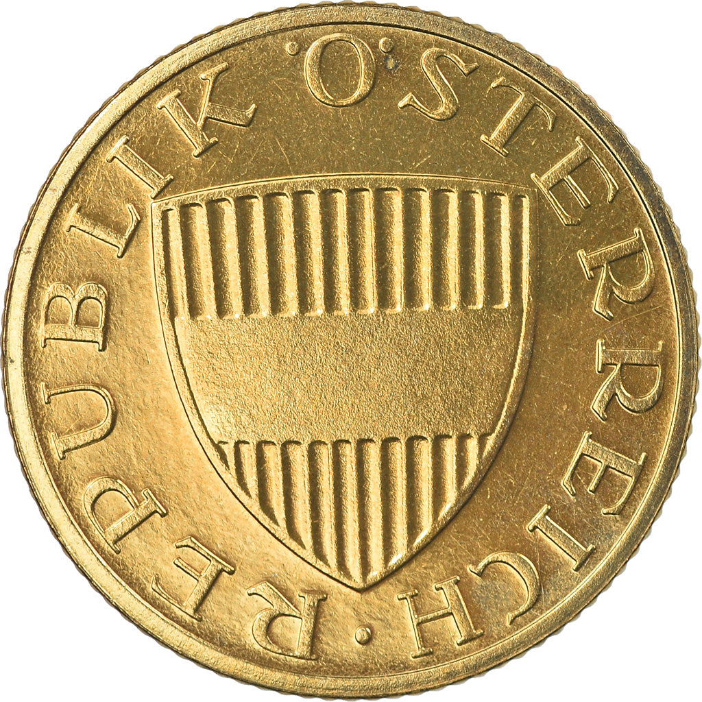 Monnaie, Autriche, 50 Groschen, 1989, Proof, FDC, Aluminum-Bronze, KM:2885