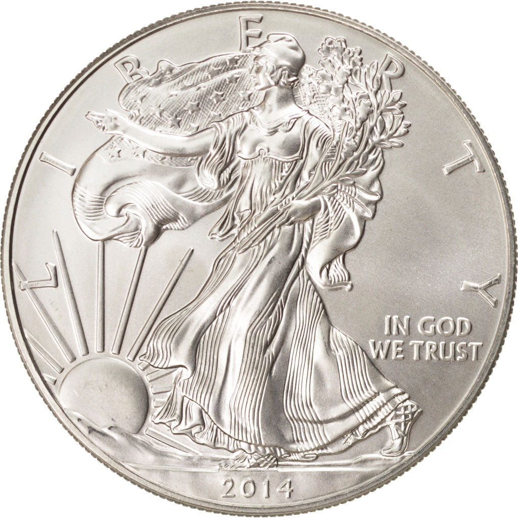 United States, 1 Dollar, 2014, KM #New, MS(64), Silver, 31.23