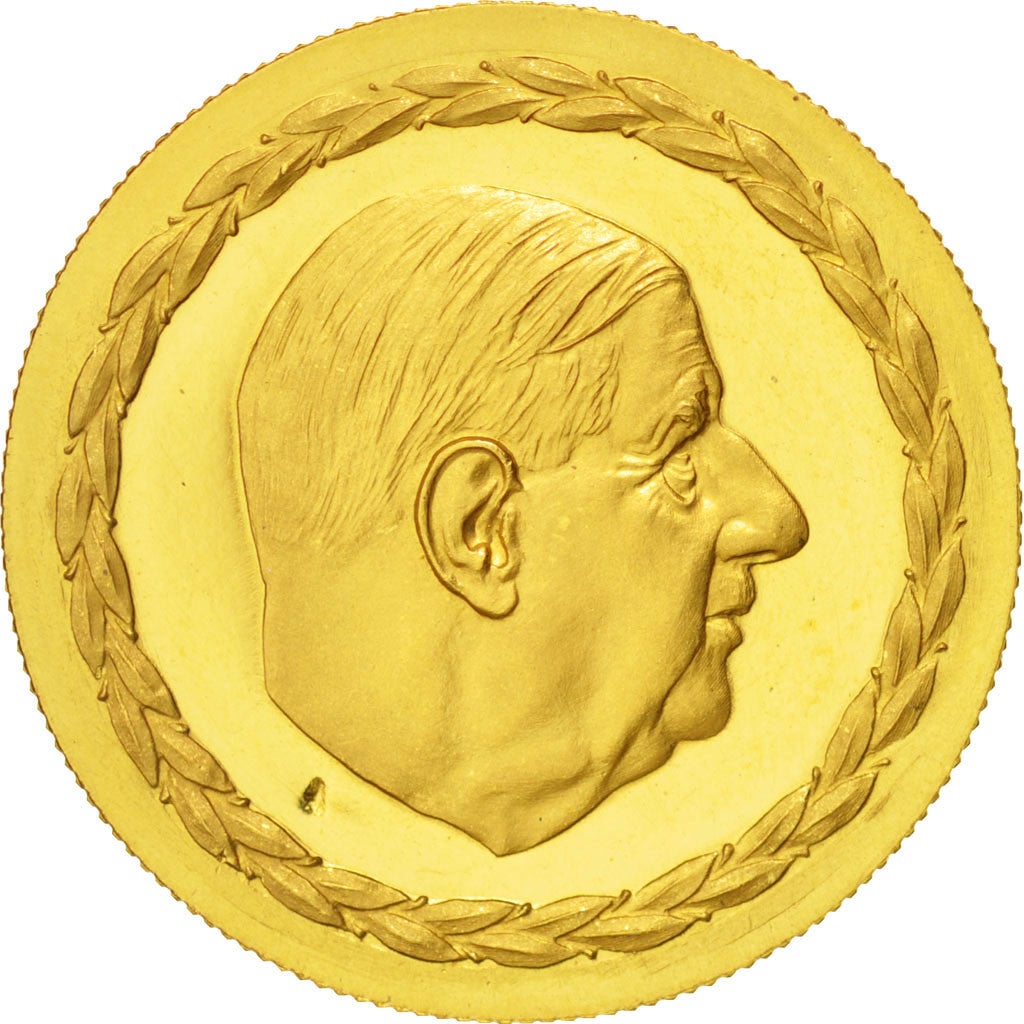France, Medal, French Fifth Republic, Politics, Society, War, 1970, MS(60-62)