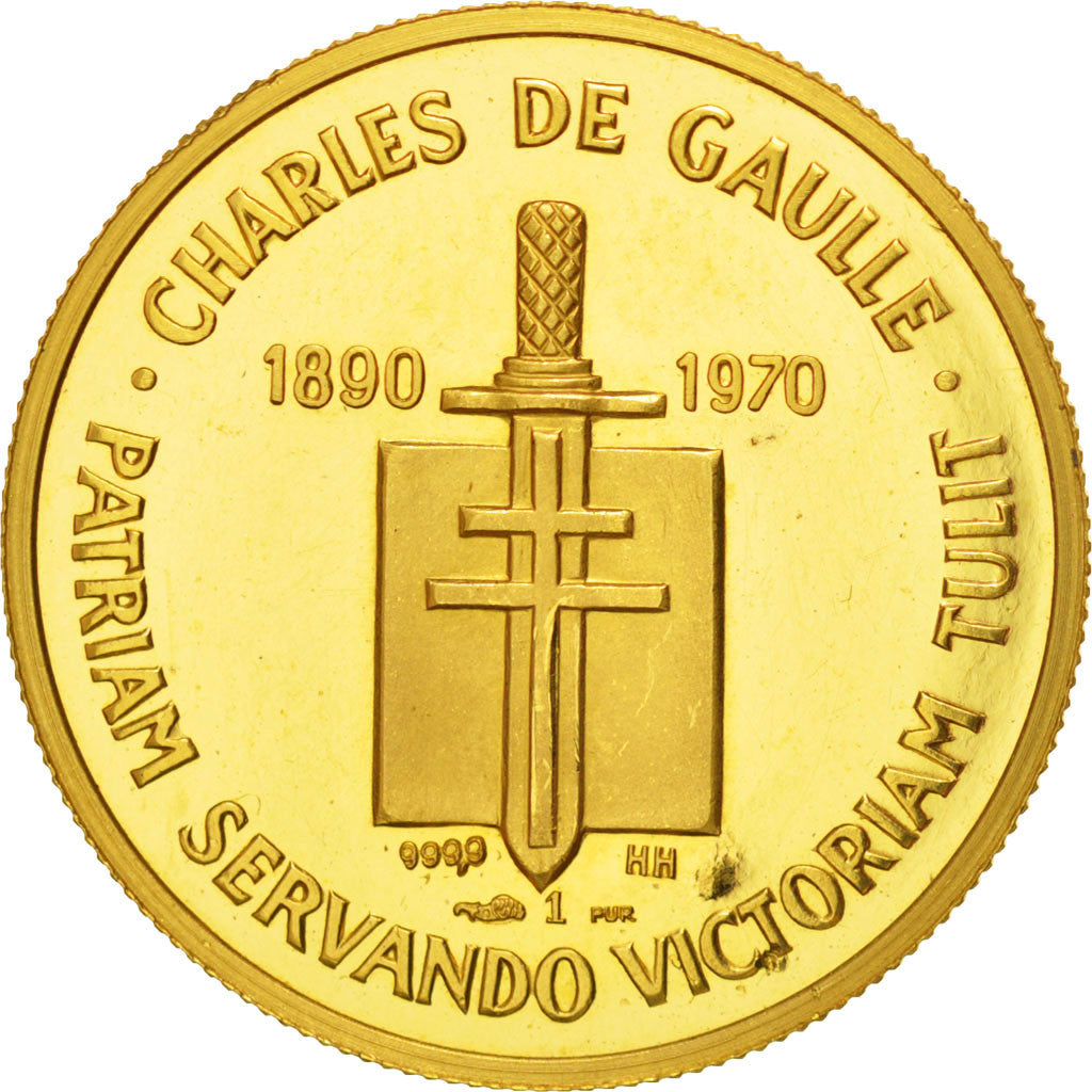 France, Medal, French Fifth Republic, Politics, Society, War, 1970, MS(60-62)