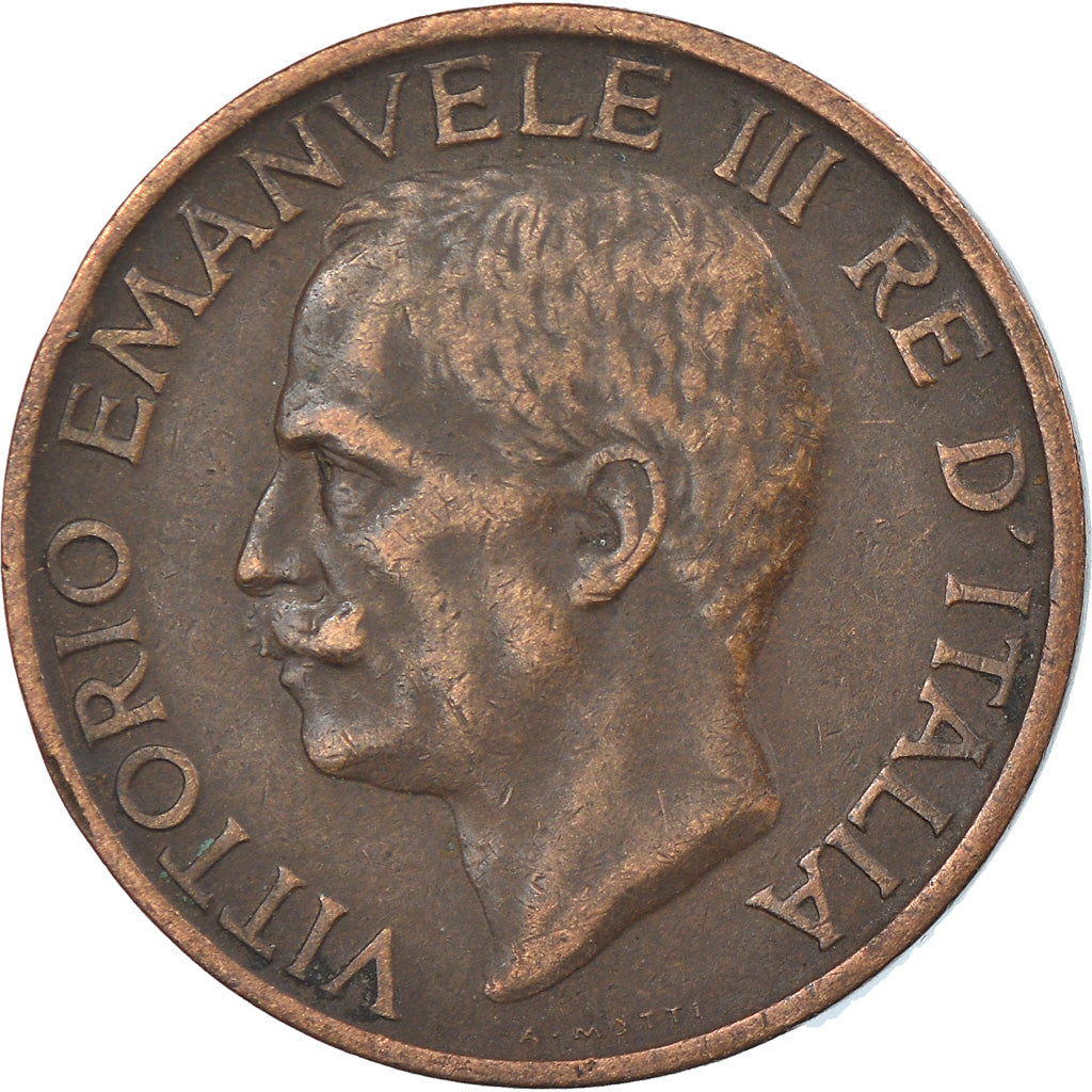 Moneta, Italia, Vittorio Emanuele III, 10 Centesimi, 1922, Rome, SPL-, Bronzo