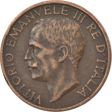 Moneta, Italia, Vittorio Emanuele III, 10 Centesimi, 1922, Rome, SPL-, Bronzo