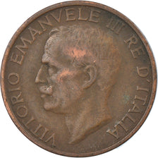 Coin, Italy, Vittorio Emanuele III, 10 Centesimi, 1936, Rome, VF(30-35), Bronze