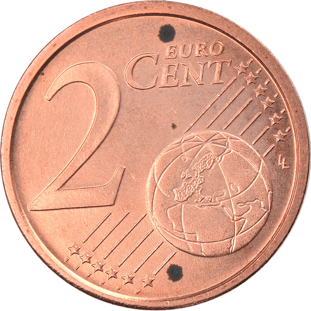 Włochy, 2 Euro Cent, 2006, Rome, MS(64), Miedź platerowana stalą, KM:211