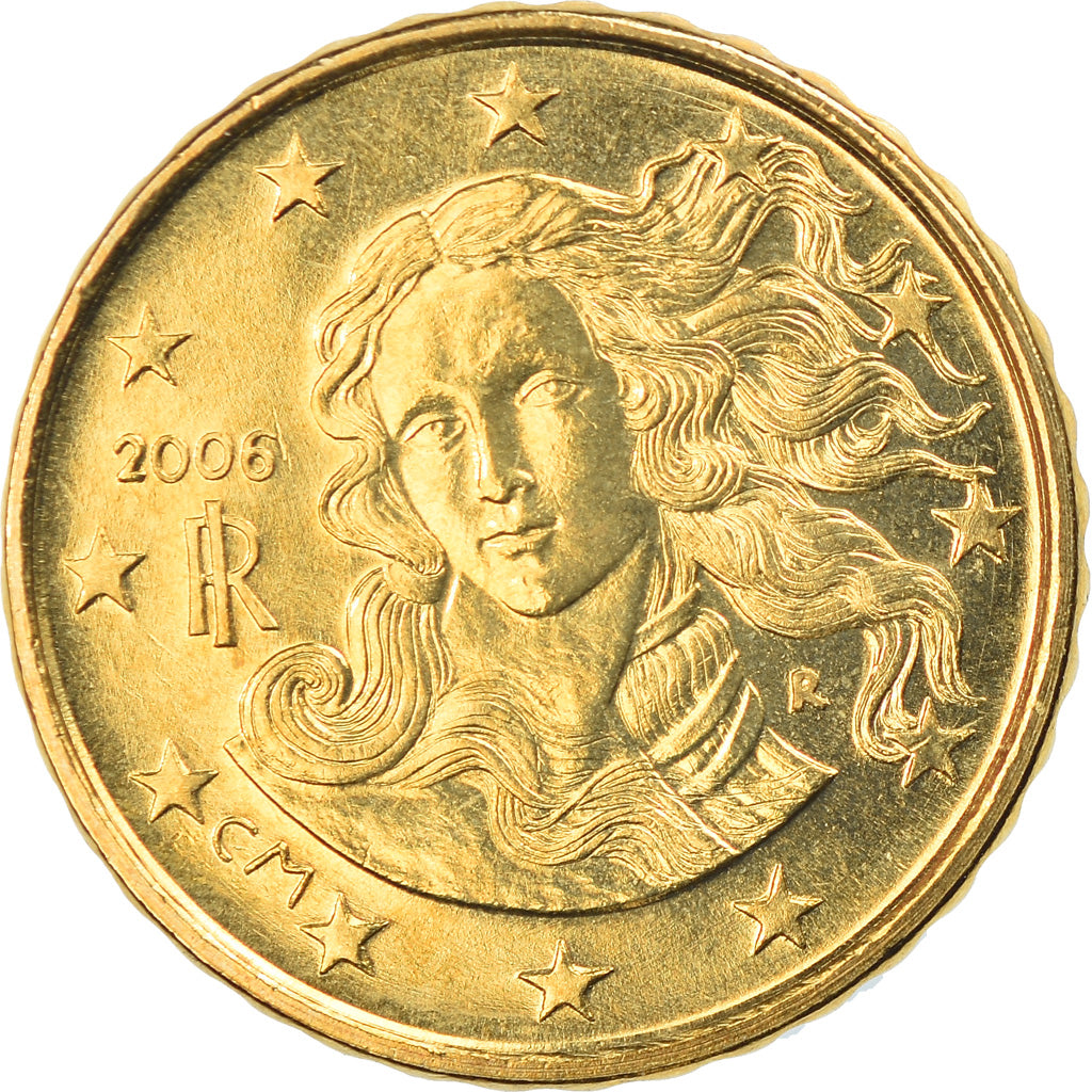 Italia, 10 Euro Cent, 2006, Rome, FDC, Ottone, KM:213