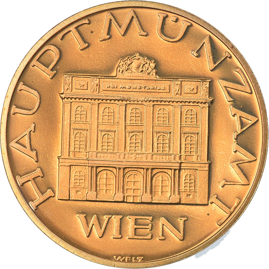 Austria, Token, Hauptmunzamt Wien, 1987, MS(65-70), Brass