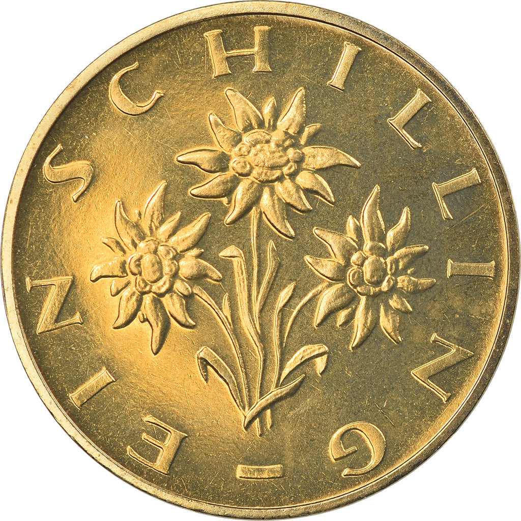 Moneta, Austria, Schilling, 1987, Proof, MS(65-70), Aluminium-Brąz, KM:2886