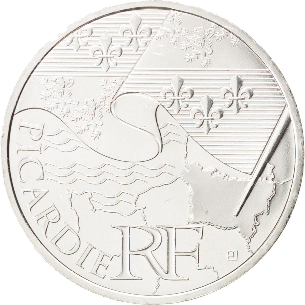 FRANCE, 10 Euro, 2010, Paris, KM #1666, MS(63), Silver, 29, 10.00