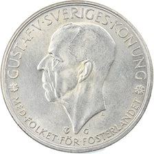 Coin, Sweden, Gustaf V, 5 Kronor, 1935, MS(63), Silver, KM:806