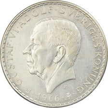 Coin, Sweden, Gustaf VI, 5 Kronor, 1966, MS(63), Silver, KM:839