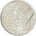 Munten, Frankrijk, 10 Euro, 2010, UNC-, Zilver, KM:1650