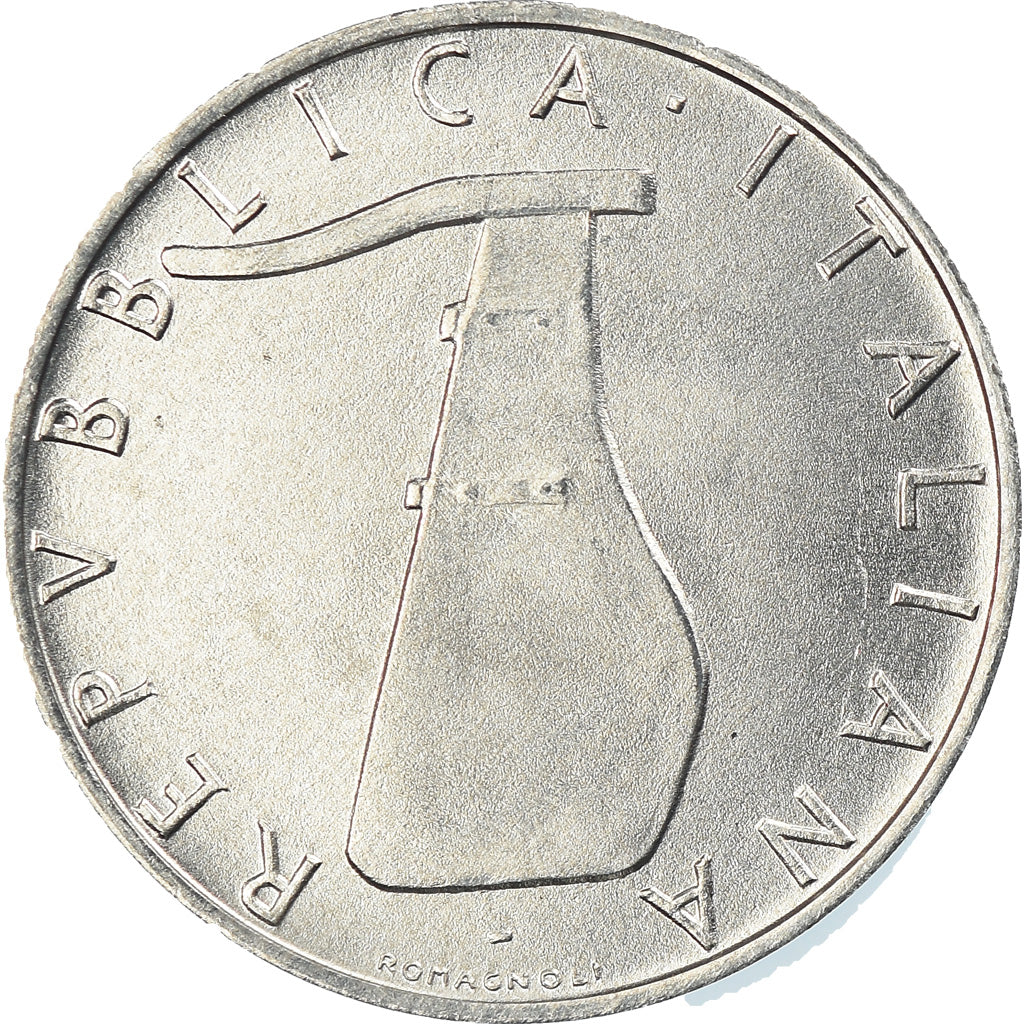 Coin, Italy, 5 Lire, 1988, Rome, MS(65-70), Aluminum, KM:92