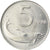 Coin, Italy, 5 Lire, 1988, Rome, MS(65-70), Aluminum, KM:92