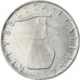 Coin, Italy, 5 Lire, 1989, Rome, MS(65-70), Aluminum, KM:92