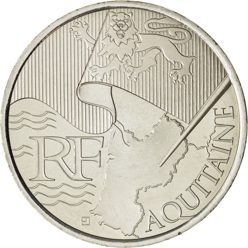 Coin, France, 10 Euro, 2010, MS(63), Silver, KM:1645