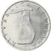 Moeda, Itália, 5 Lire, 1990, Rome, MS(65-70), Alumínio, KM:92