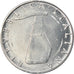 Coin, Italy, 5 Lire, 1991, Rome, MS(65-70), Aluminum, KM:92