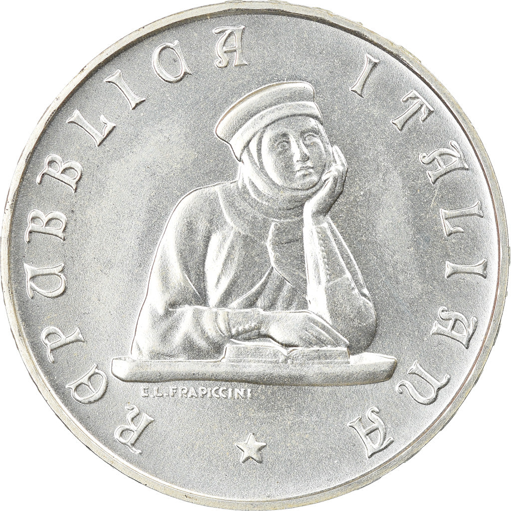 Coin, Italy, 500 Lire, 1988, Rome, MS(65-70), Silver, KM:129