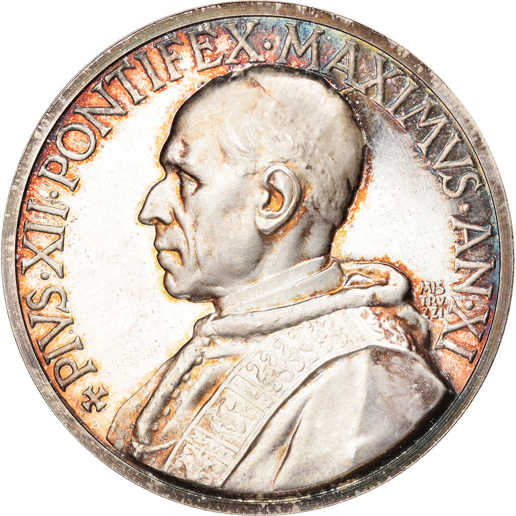 Vatican, Medal, Pivs XII, Defensio Fidei Catholica, Religions & beliefs, 1949