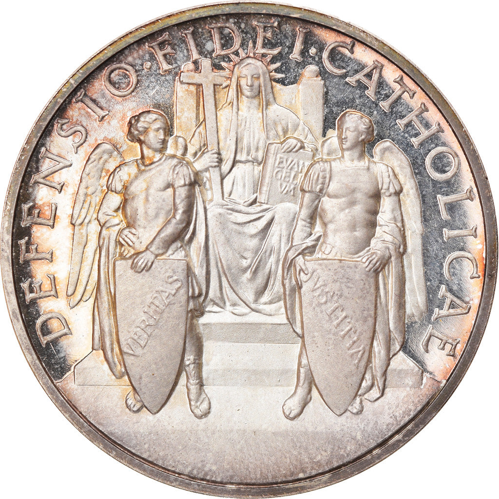 Vatican, Medal, Pivs XII, Defensio Fidei Catholica, Religions & beliefs, 1949