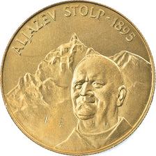 Coin, Slovenia, 5 Tolarjev, 1995, MS(65-70), Nickel-brass, KM:26
