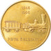 Coin, Slovenia, 5 Tolarjev, 1996, MS(64), Nickel-brass, KM:29