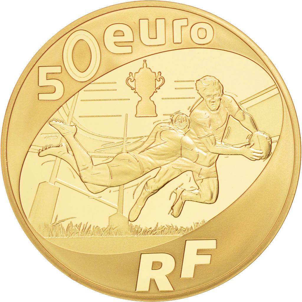 France, 50 Euro, 2015, MS(65-70), Gold, 8.45