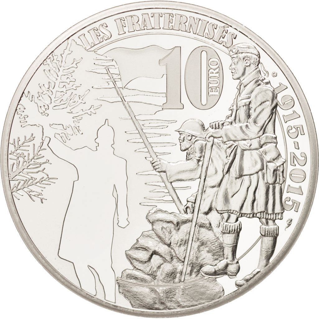 Coin, France, 10 Euro, 2015, MS(65-70), Silver