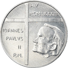 Monnaie, Cité du Vatican, John Paul II, 10 Lire, 1983, Rome, SPL+, Aluminium
