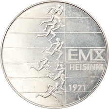 Coin, Finland, 10 Markkaa, 1971, MS(63), Silver, KM:52