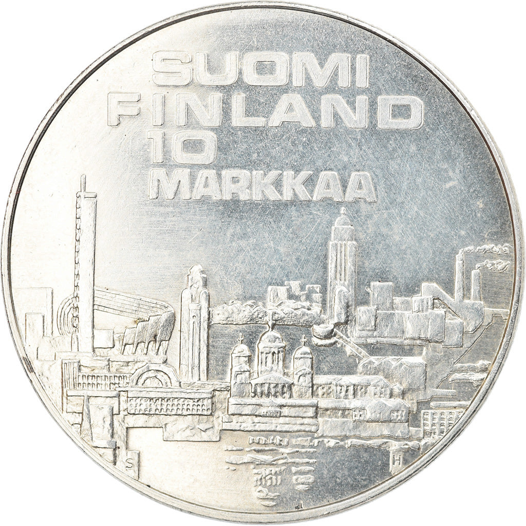 Coin, Finland, 10 Markkaa, 1971, MS(63), Silver, KM:52