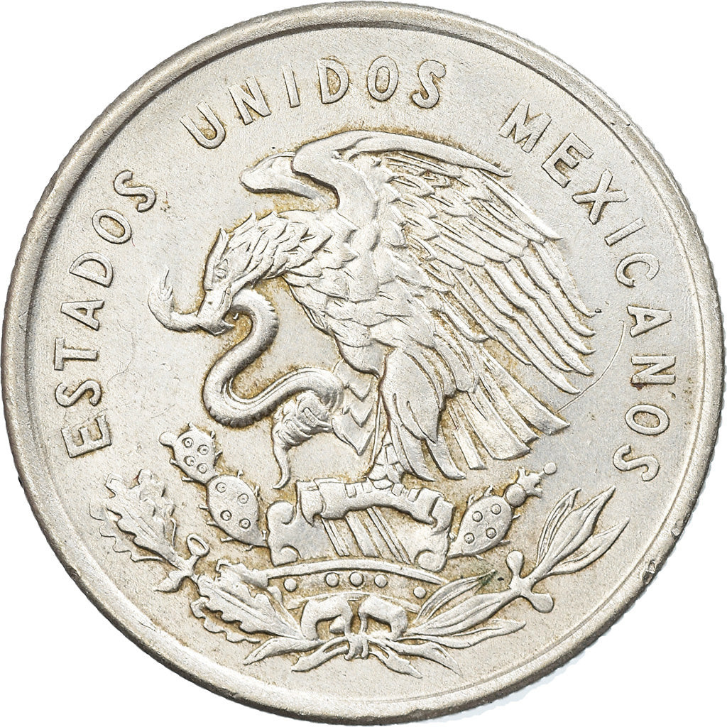 Moeda, México, 50 Centavos, 1950, Mexico City, AU(55-58), Prata, KM:449