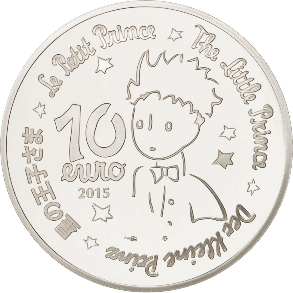 Coin, France, Monnaie de Paris, 10 Euro, Petit Prince - Essentiel invisible