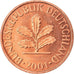 Coin, GERMANY - FEDERAL REPUBLIC, Pfennig, 2001, Karlsruhe, MS(65-70), Copper