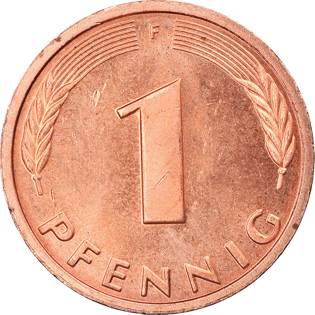 Coin, GERMANY - FEDERAL REPUBLIC, Pfennig, 2001, Stuttgart, MS(65-70), Copper